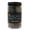 Exotic Pebbles & Aggregates DECO PEBBLES BLACK 5LB PBS-1030J